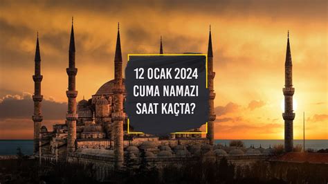 Cuma namazı bugün saat kaçta kılınacak? 9 Şubat 2024 İstanbul, Ankara ve İzmir cuma namazı vakitleri